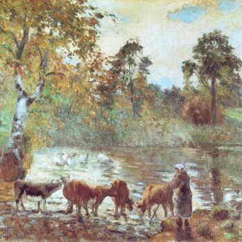 The Pond at Montfoucault, 1875