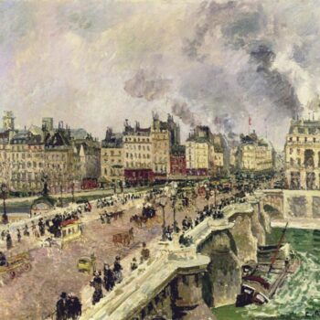 The Pont Neuf, Shipwreck of the Bonne Mere, 1901