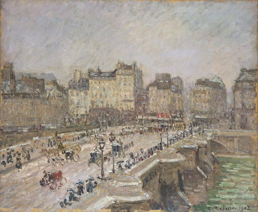 The Pont Neuf, Snow Effect, 1902