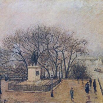 The Pont Neuf, Statue of Henri IV, Mist, 1901