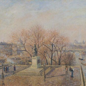 The Pont Neuf, the Statue of Henri IV, Sunny Weather, Morning, 1900