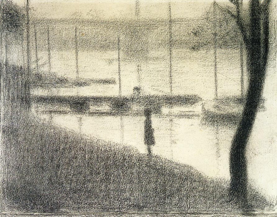 The Pont de Courbevoie 1886