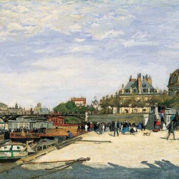 The Pont des Arts, Paris, 1867-68