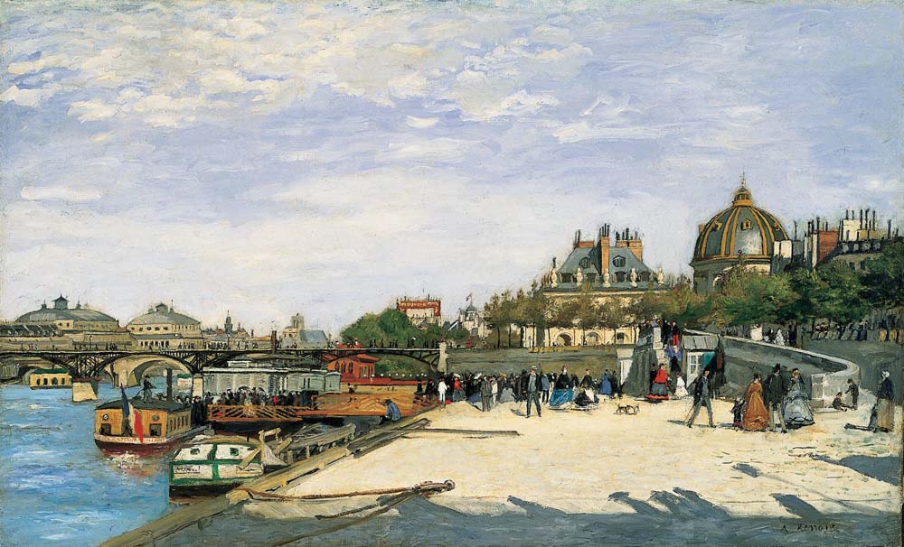 The Pont des Arts, Paris, 1867-68