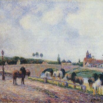 The Pontoise Bridge, 1891