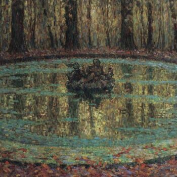 The Pool with Duckweed, 1916