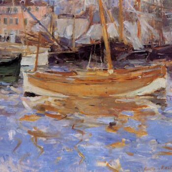 The Port of Nice - 1882