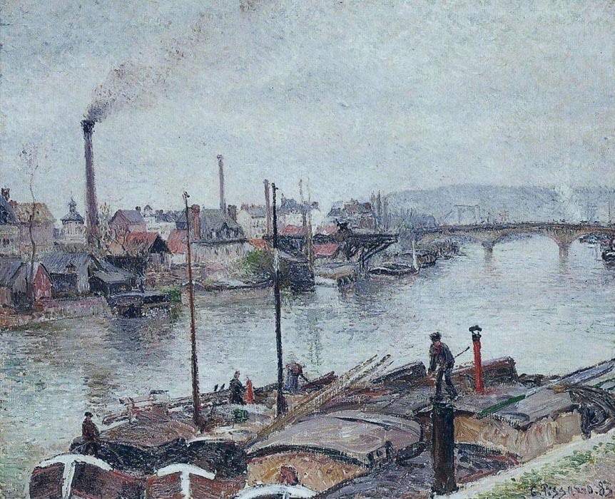 The Port of Rouen, 1883 02