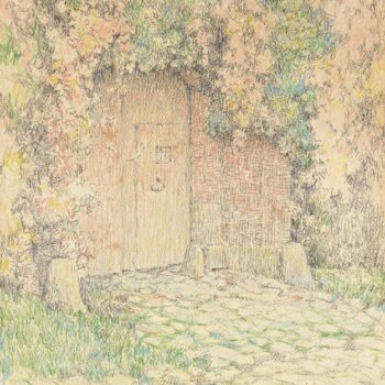 The Portal of Pink House, Gerberoy, 1925