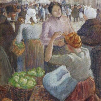 The Poultry Market, Gisors, 1891