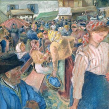 The Poultry Market, Pontoise, 1892