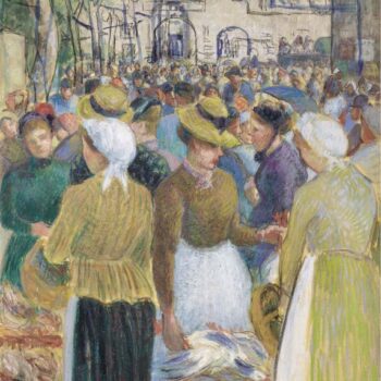 The Poultry Market at Gisors, 1890