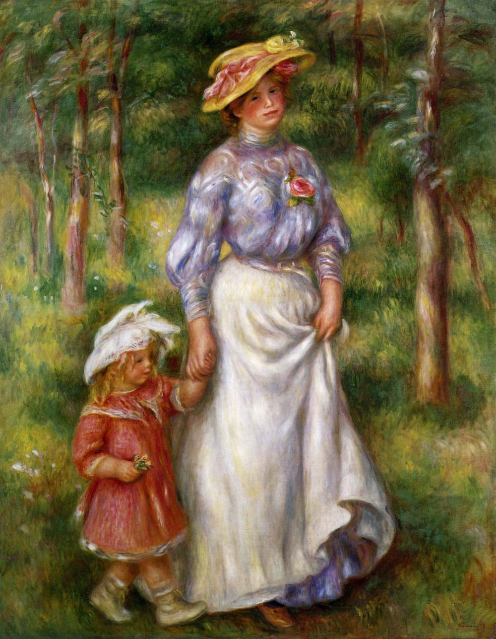 The Promenade (also known as Julienne Dubanc and Adrienne), 1906
