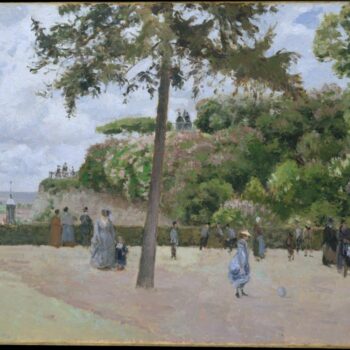 The Public Garden at Pontoise, 1874