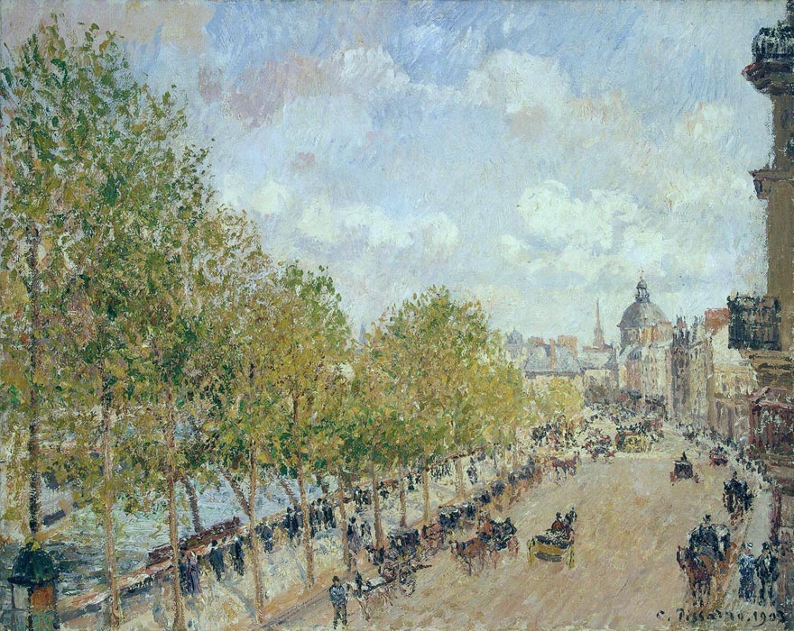 The Quay Malaquais in the Afternoon, Sunshine, 1903