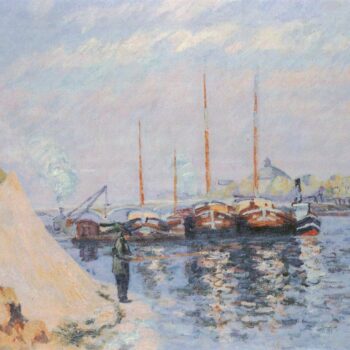 The Quay of Austerlitz in the Morning, 1886