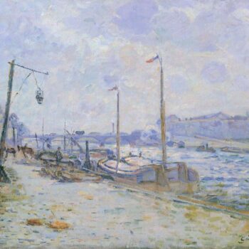 The Quay of Henri IV, Paris, 1884