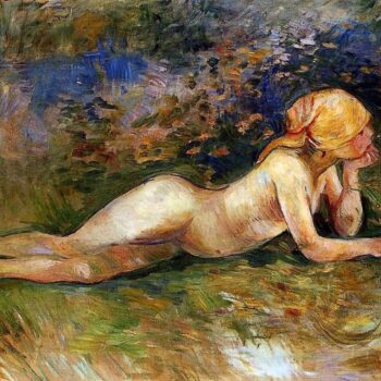 The Reclining Shepherdess - 1891