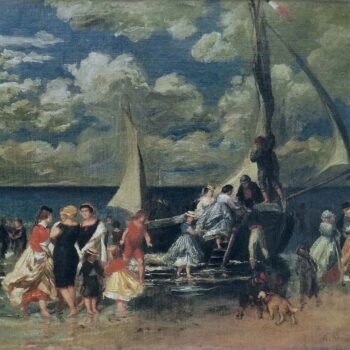 The Return of the Boating Party, 1862