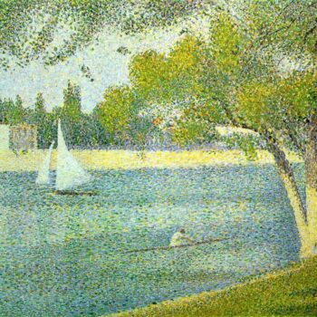 The River Seine at La Grande-Jatte 1888