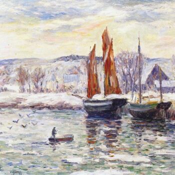 The River at Quimper, 1909