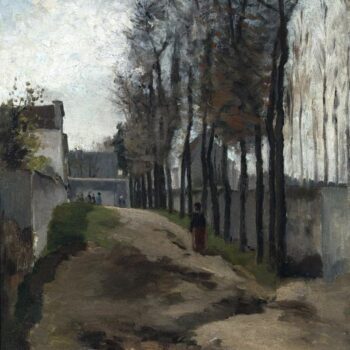 The Road, Winter Landscape, 1862