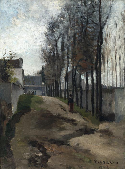 The Road, Winter Landscape, 1862