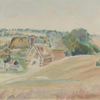 The Road at Eragny, 1898