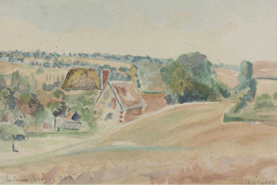 The Road at Eragny, 1898