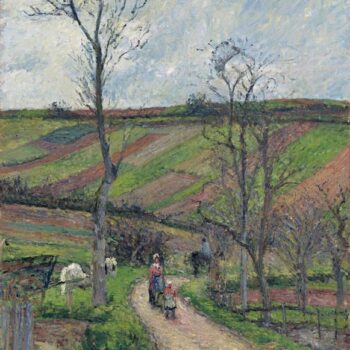 The Road by the Hermitage, Pontoise, 1877