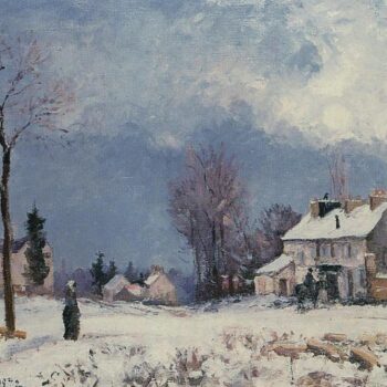 The Road from Versalles to Saint-Germain at Louveciennes, 1872
