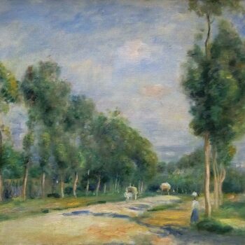 The Road of Versailles to Louveciennes, 1895