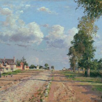 The Road to Versailles, Rocquencourt, 1871
