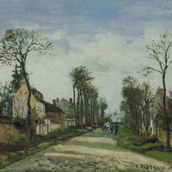 The Road to Versailles at Louveciennes, 1870