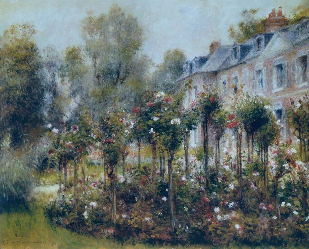 The Rose Garden at Wargemont, 1879