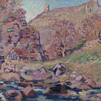 The Ruins of the Crozant Castle and the Watermill, 1893