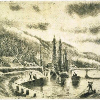 The Sainte-Catherine Bank in Rouen, 1883