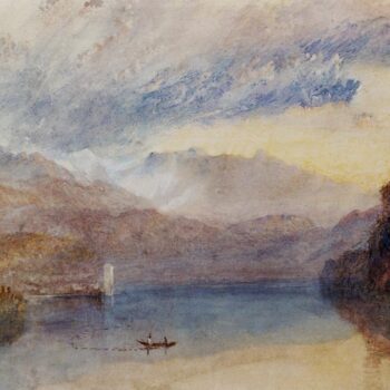 The Sarner See, Evening, 1842