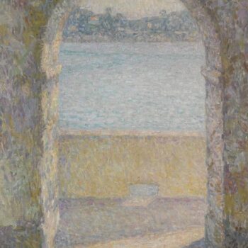 The Sea Viewing through the Stone Arch,  Villefranche-sur-Mer