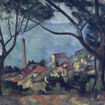 The Sea at L'Estaque, 1878-79