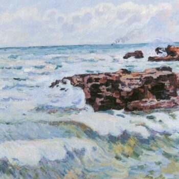 The Sea at Saint-Palais, 1892