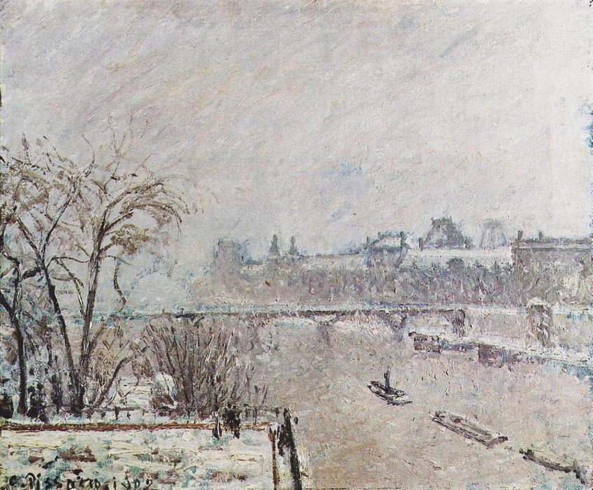 The Seine Viewed from the Pont-Neuf, Winter, 1902