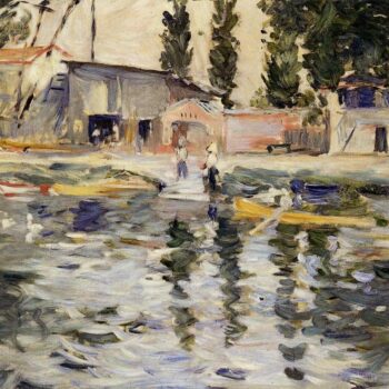 The Seine at Bougival - 1884
