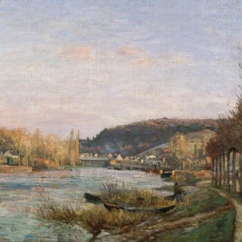 The Seine at Bougival, 1870