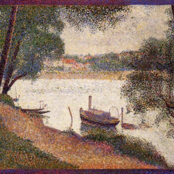 The Seine at La Grande Jatte in the Spring 1888
