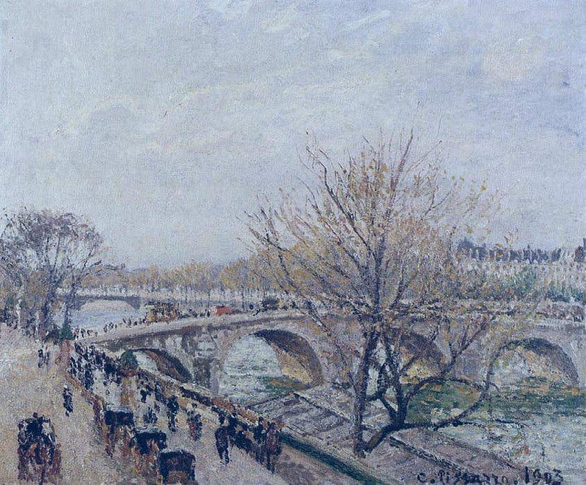 The Seine at Paris, Pont Royal, 1903