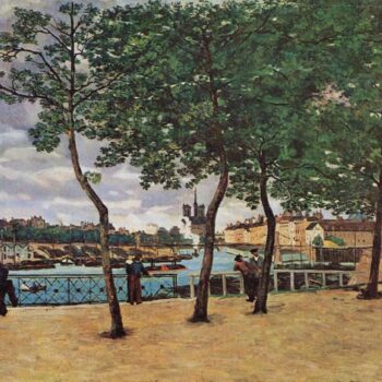 The Seine at Paris (the Quay of Rapee), 1871
