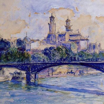 The Seine by the Trocadero