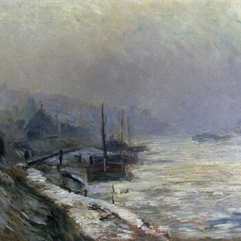 The Seine in Winter, 1899