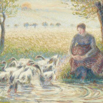 The Shepherdess of Geese, 1888